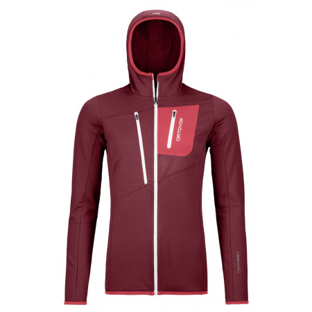 Hanorac femei Ortovox W's Fleece Grid Hoody