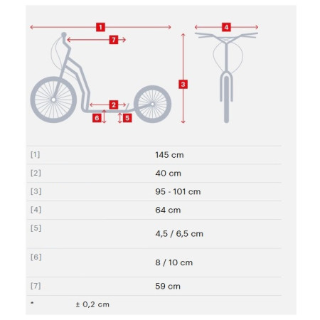Trotinetă Yedoo Three Y40