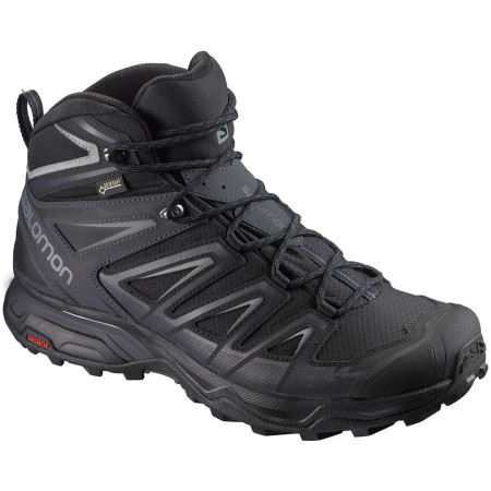 Încălțăminte bărbați Salomon X Ultra 3 Wide Mid GTX® negru Black/indian ink/monument