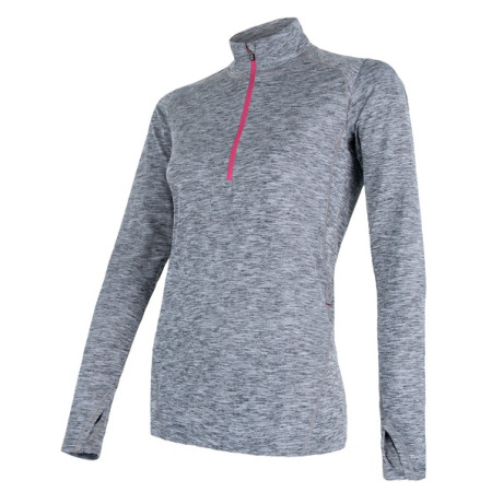 Tricou femei Sensor Merino Motion gri