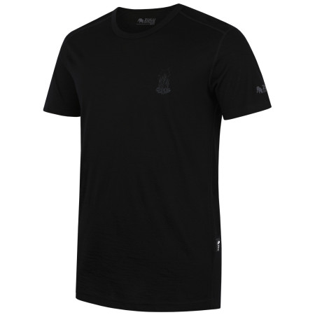 Tricou bărbați Zulu Merino Fire 160 Short Comfy negru black