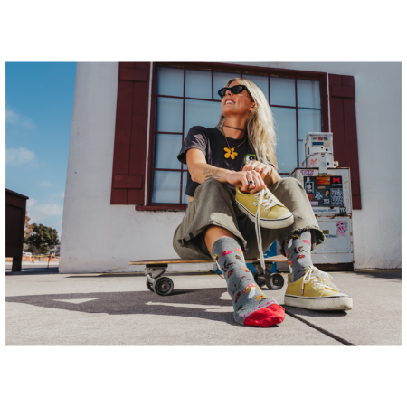 Șosete femei Darn Tough Shroom Bloom Crew Lightweight