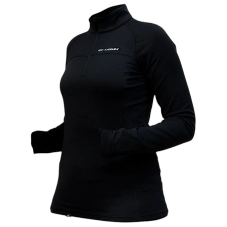 Hanorac funcțional de damă Trimm CUBE LADY negru grafit black
