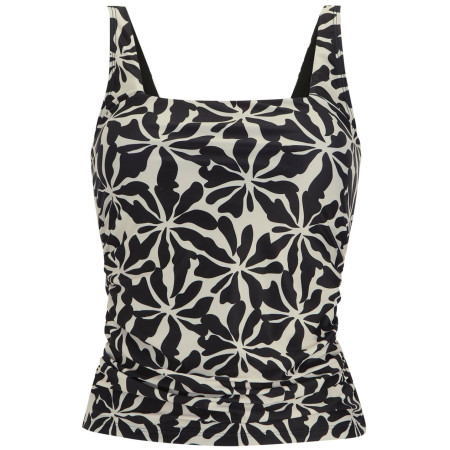 Costum de baie femei Regatta Loria Tankini Top negru/bej AbstrctFlorl