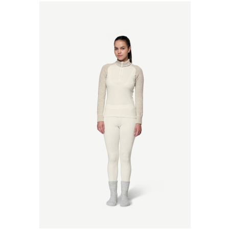 Tricou funcțional femei Devold Duo Active Merino 205 Z.Neck