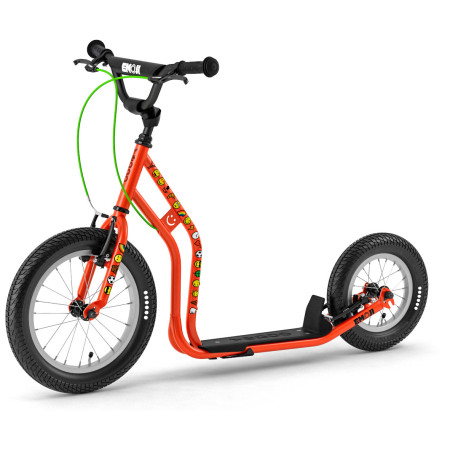 Trotinetă Yedoo Wzoom Emoji roșu