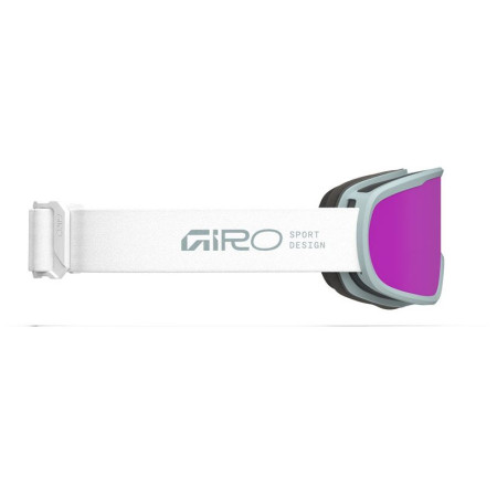 Ochelari de schi Giro Roam White/Silver Stacked-Amber Pink/Yellow (2skla)
