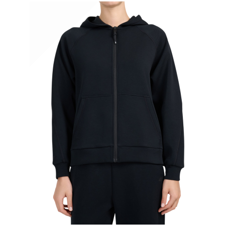 Hanorac femei 4F Sweatshirt F2664 negru Deep Black