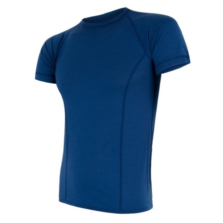 Tricou funcțional bărbați Sensor Merino Air m.s. albastru tmavě modrá