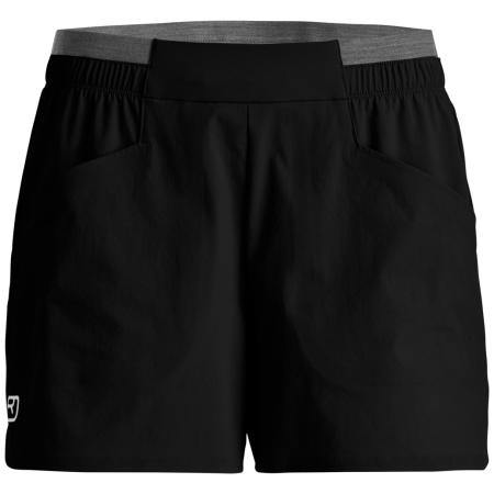 Pantaloni scurți femei Ortovox Trace Shorts W negru Black Raven