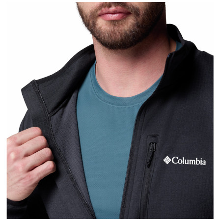 Hanorac bărbați Columbia Essential Hike™ Grid Fleece Full Zip