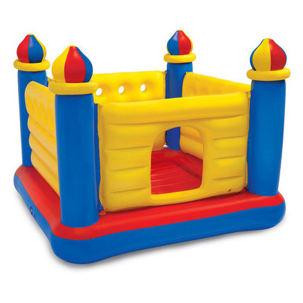 Castel gonflabil de sărit Intex Inflatable Bouncer Castle House culori mix