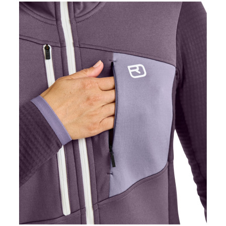 Hanorac femei Ortovox Fleece Grid Hoody W