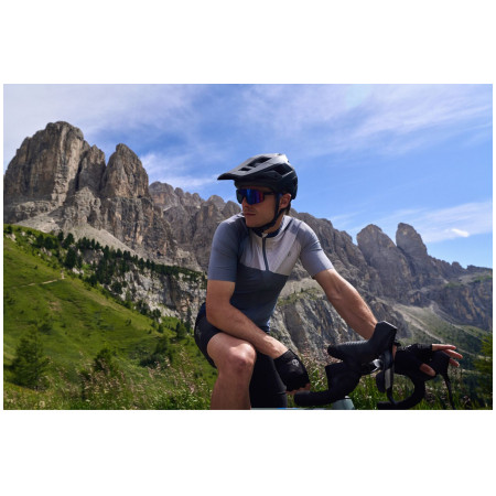 Tricou de ciclism bărbați Dare 2b Lightning Short Sleeve Printed Jersey