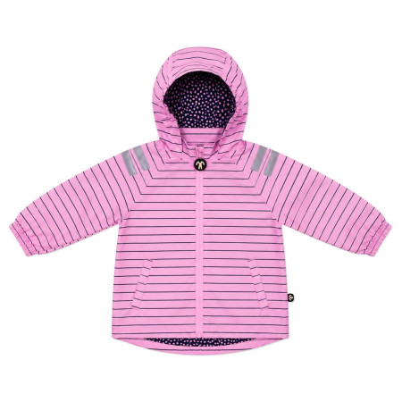 Geacă copii DucKsday Rainjacket Em roz Pink/Green
