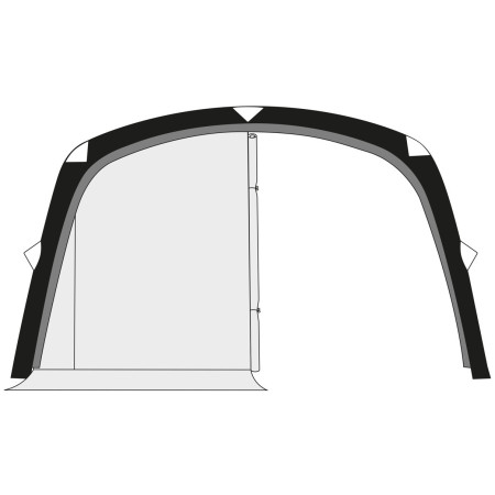 Perete pentru adăpost Brunner Skia Frontwall 400