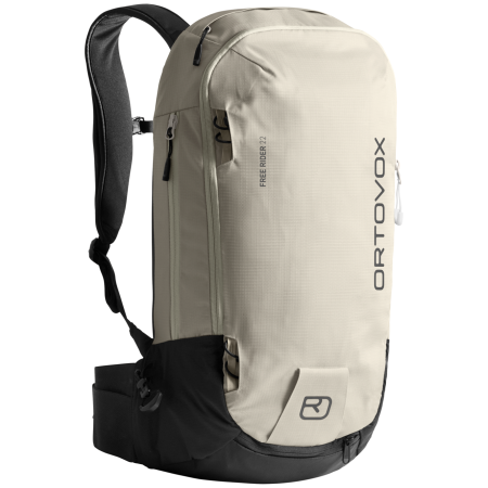 Rucsac pentru schi alpin Ortovox Free Rider 22 alb White Tea
