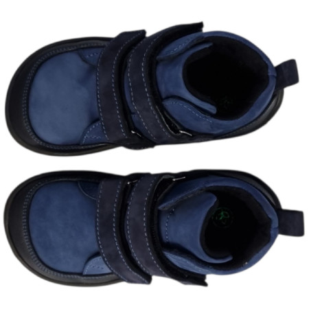 Încălțăminte barefoot pentru copii beBare 3514SA Denim