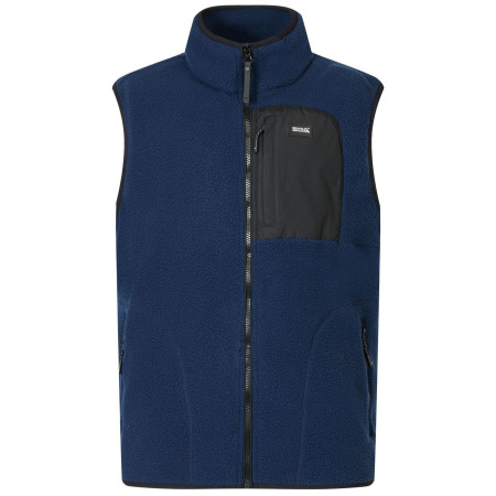 Vestă bărbați Regatta Frankie Borg B/W albastru / negru Navy/Black