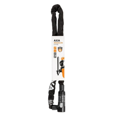 Lacăt pentru bicicletă AXA Chain Absolute C5 - 90 Code