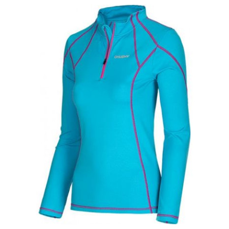 Tricou Husky T-EB Long Sleeve Zip L albastru