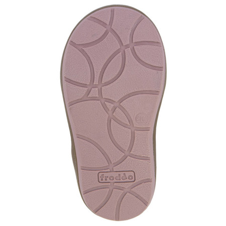 Încălțăminte barefoot all-seasons pentru copii Frodo Ollie Lumi Tex Pink Shine
