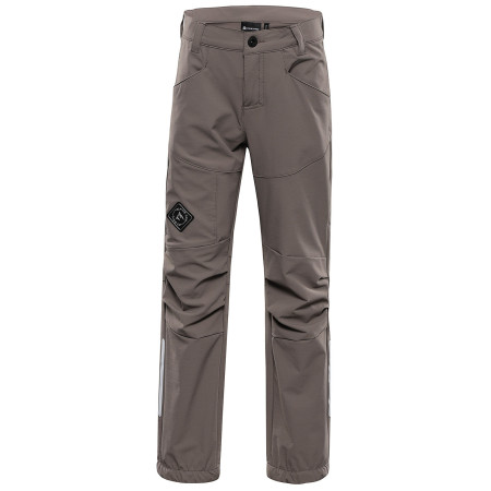 Pantaloni softshell copii Alpine Pro Firsto 2 Driftwood