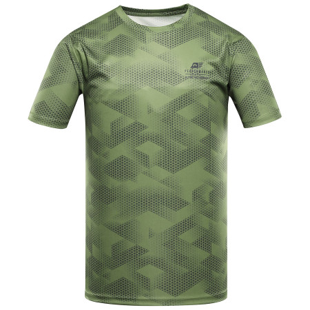 Tricou bărbați Alpine Pro Quatr verde caribbean sea