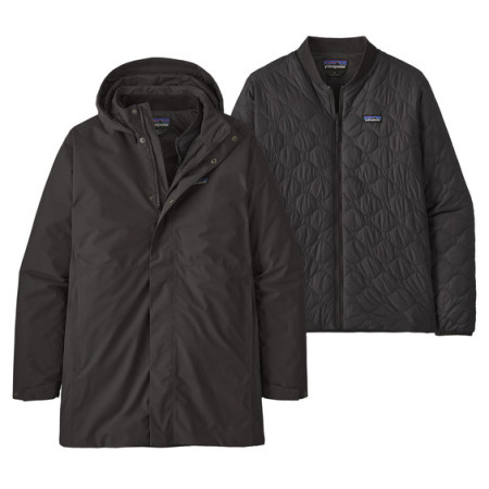 Geacă bărbați Patagonia M's Heyes Peak 3-in-1 Parka negru Black