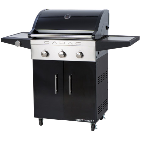 Grătar pe gaz Cadac Entertainer 3 + 1 negru