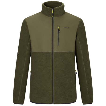 Hanorac funcțional bărbați Regatta Morran WR fleece kaki închis Dark Khaki