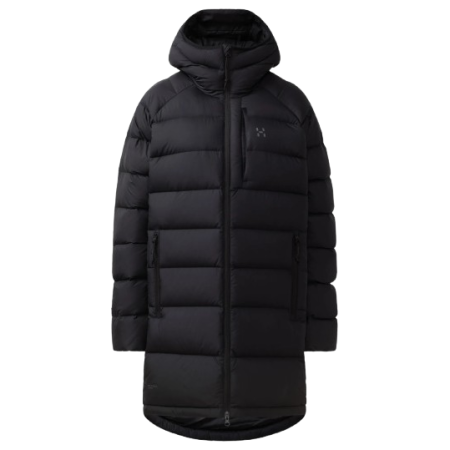 Geacă lungă femei Haglöfs Rosson Down negru True Black