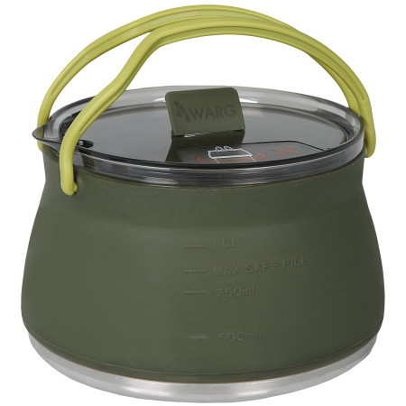 Fierbător Warg Fold Kettle 1l verde green