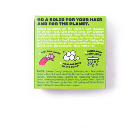 Șampon Shower Blocks Solid Shampoo - Mint & Grapefruit