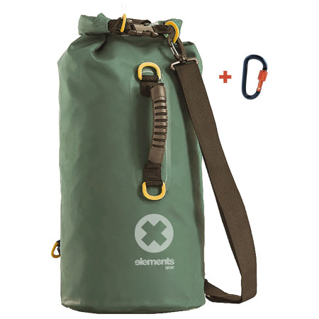 Husă impermeabilă Elements Gear Expedition 2.0 - 60L (2 popruhy) verde