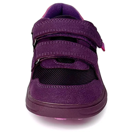 Încălțăminte barefoot all-seasons pentru copii Bugga Safi Dark Purple