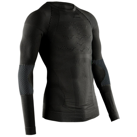 Tricou funcțional bărbați X-Bionic X-Plorer Energizer 4.0 Shirt Lg Sl negru BLACK/ANTHRACITE