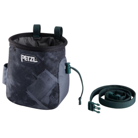 Săculeț pentru magneziu Petzl Saka gri Dark Gray