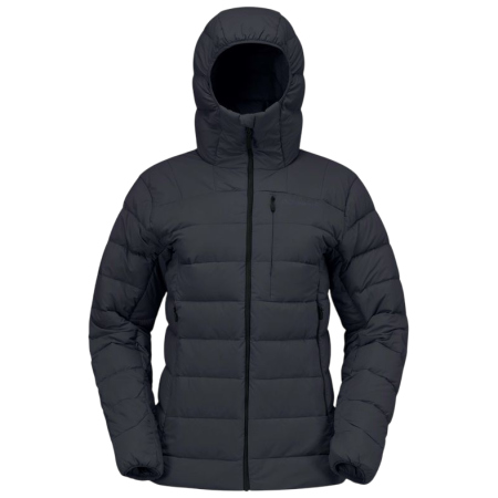 Geacă de puf femei Norrona femund down700 Zip Hood negru Caviar Black