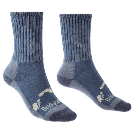 Șosete copii Bridgedale Junior Comfort Boot albastru 450 Storm Blue