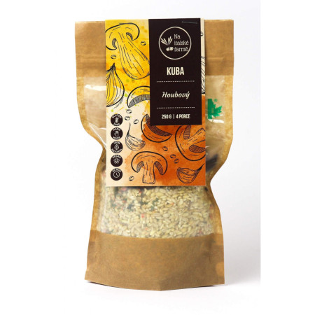 Fel principal Na Italské farmě Risotto cu Hribi