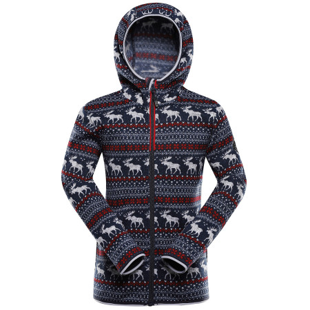 Hanorac copii Alpine Pro Noreso Blue albastru MODRÁ