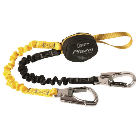 Amortizor Singing Rock Phario Palm negru/galben