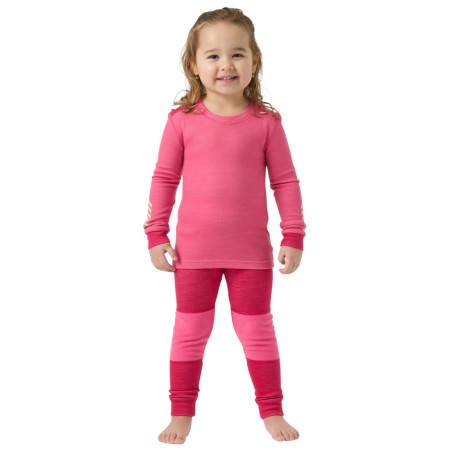 Set funcțional copii Helly Hansen K Lifa Merino Set Hot Pink