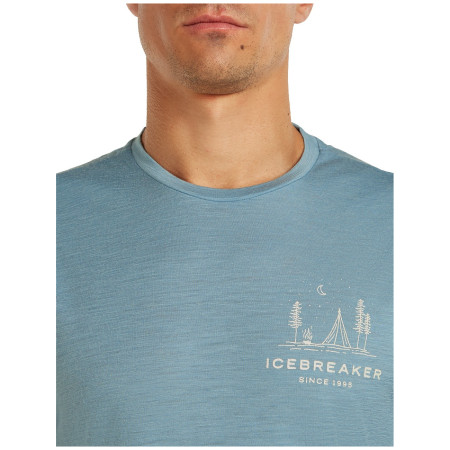 Tricou bărbați Icebreaker Men Merino 150 Tech Lite SS Tee Peaceful Pass