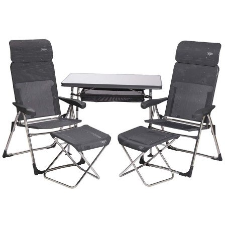 Set pentru camping Crespo Classic Set 213 gri