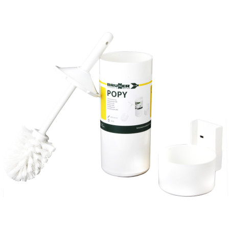 Perie Brunner Popy alb