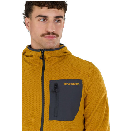 Hanorac funcțional bărbați Fundango Nagano Full Zip Hoodie