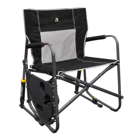 Scaun GCI Freestyle Rocker XL with Side Table negru Black