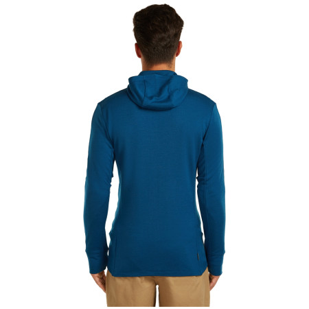Hanorac funcțional bărbați Icebreaker M Mer 260 Quantum IV LS Zip Hoodie
